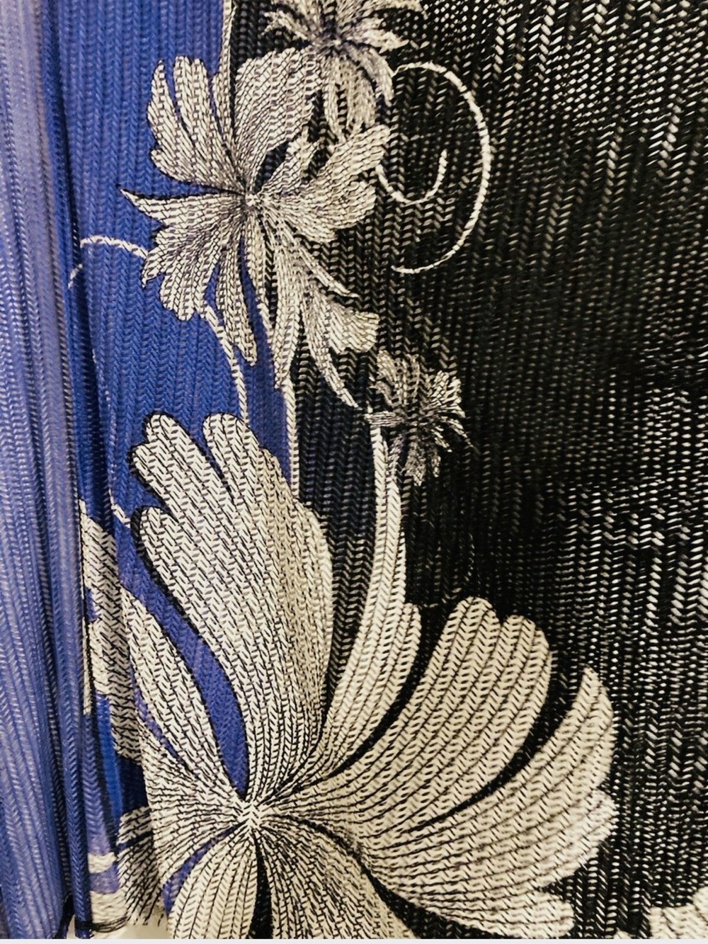 Chico’s Traveler’s Women’s L/XL Wheatmesh Floral lightweight jacket/kimono - Picture 7 of 7